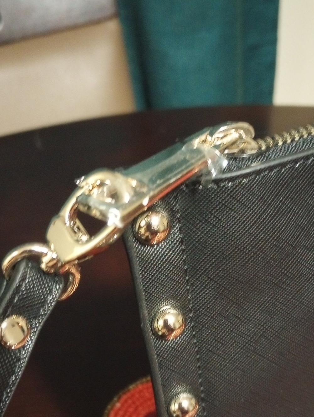 WHBM Floral Studded Wristlet - Picture 10 of 16